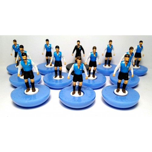Subbuteo Andrew Table Soccer SPAL 1907 on classic Hasbro bases